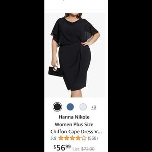 Size 16 Hanna Nicole knee length dress NWT
